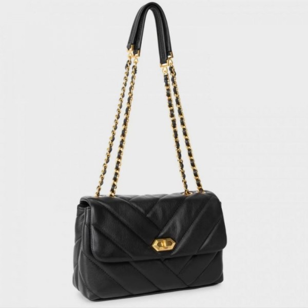 Lancaster - Sac porté épaule en cuir... Lancaster - Sac porté épaule en cuir...