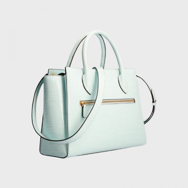 Guess - Sac à main Enisa imprimé Croco