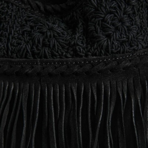 Desigual - Sac à franges en cuir... Desigual - Sac à franges en cuir...