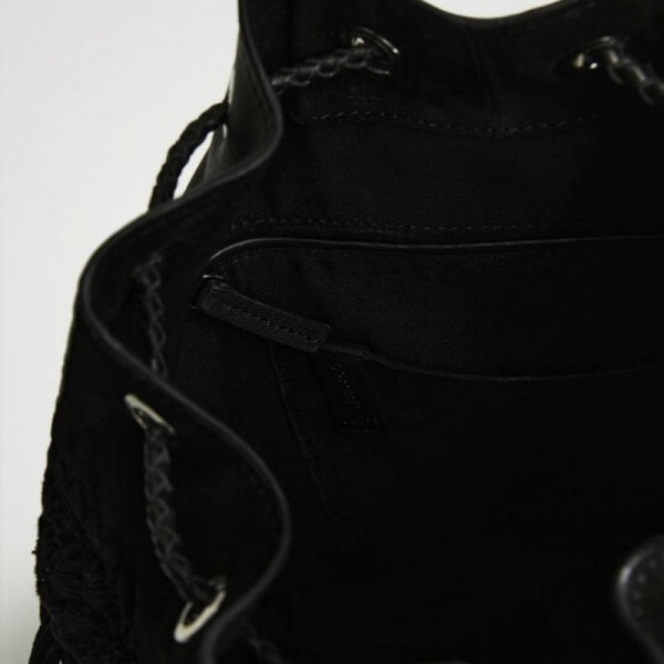 Desigual - Sac à franges en cuir... Desigual - Sac à franges en cuir...