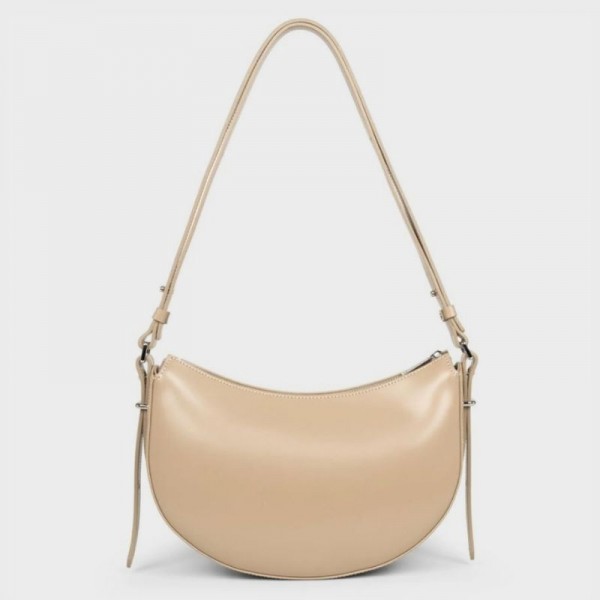 Lancaster- Sac demi-lune en cuir...