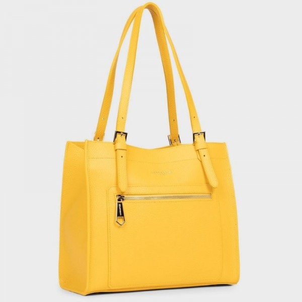 Lancaster - Sac cabas en cuir... Lancaster - Sac cabas en cuir...