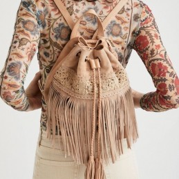 Desigual - Sac à franges en...