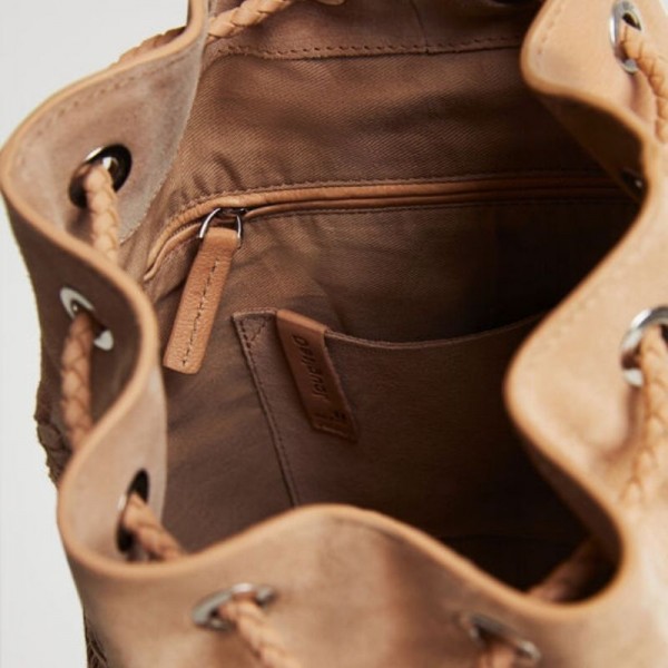 Desigual - Sac à franges en cuir... Desigual - Sac à franges en cuir...