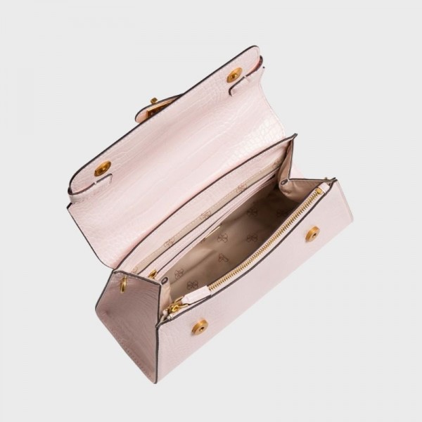 Guess - Sac à main Enisa imprimé croco