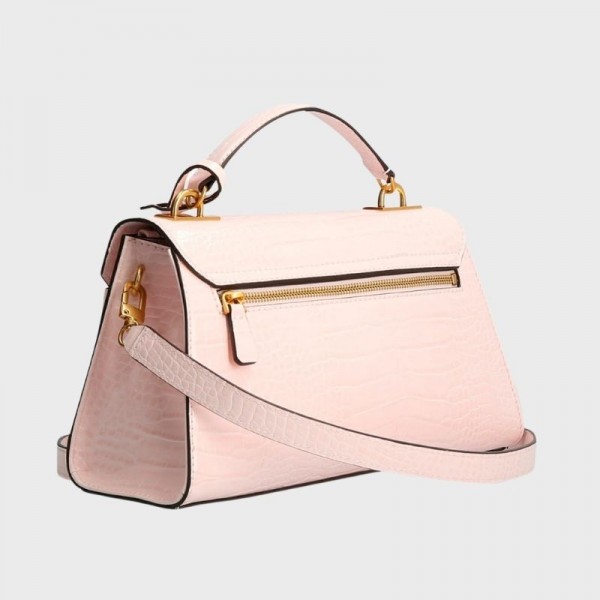 Guess - Sac à main Enisa imprimé croco