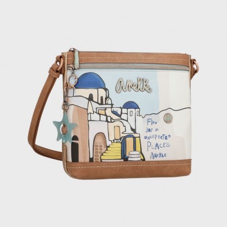 34743-069 Sac bandoulière Anekke collection Méditerranée