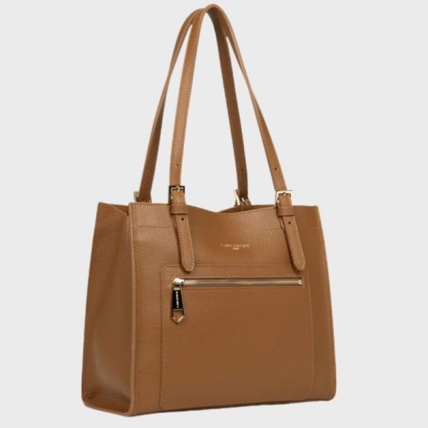 Lancaster - Sac cabas en cuir... Lancaster - Sac cabas en cuir...