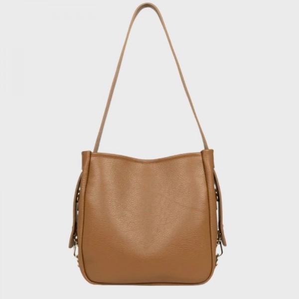 Lancaster - Sac seau en cuir Foulonné...