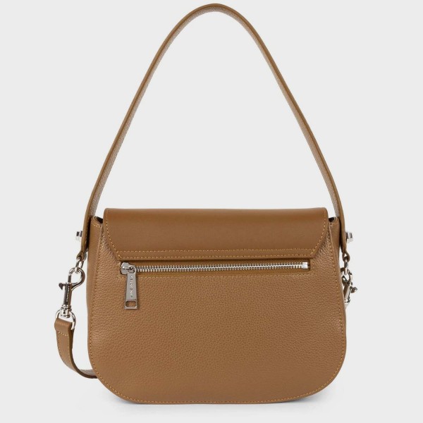 Lancaster - Sac trotteur en cuir avec... Lancaster - Sac trotteur en cuir avec...