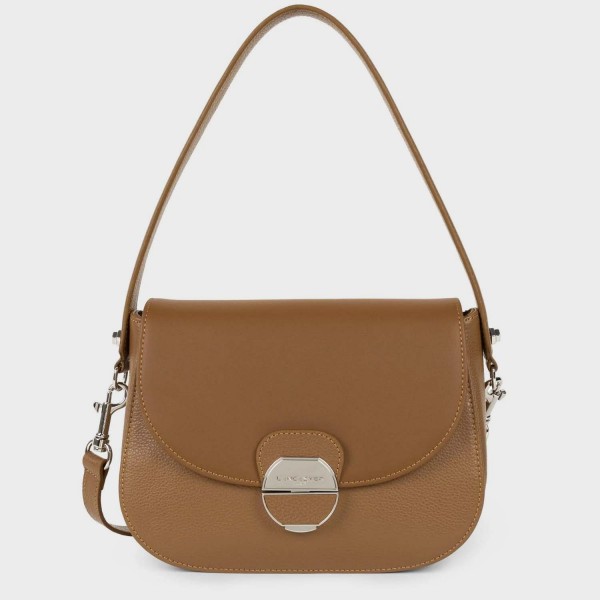 Lancaster - Sac trotteur en cuir avec... Lancaster - Sac trotteur en cuir avec...