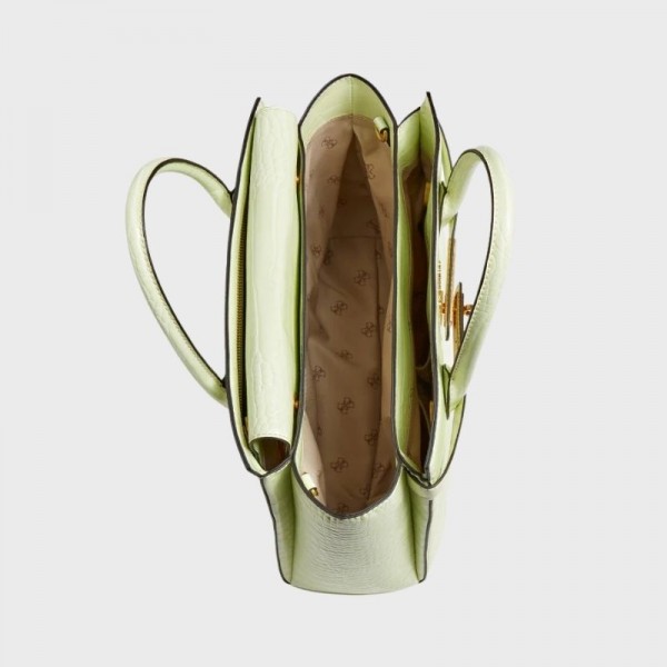 Guess - Sac à main Enisa imprimé Croco