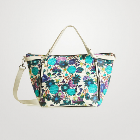 Sac à main tressé floral Desigual 22saxp91