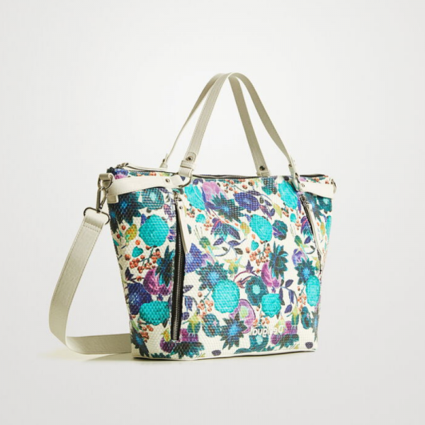 Sac à main tressé floral Desigual 22saxp91