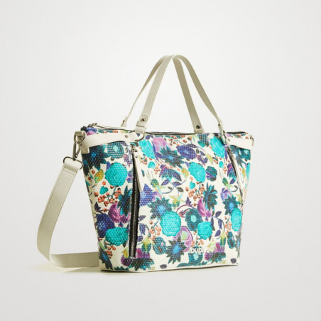 Sac à main tressé floral Desigual 22saxp91