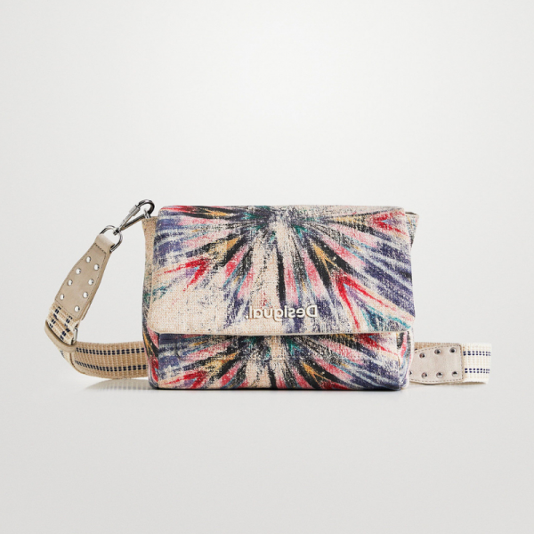 Desigual - Sac bandoulière en coton...