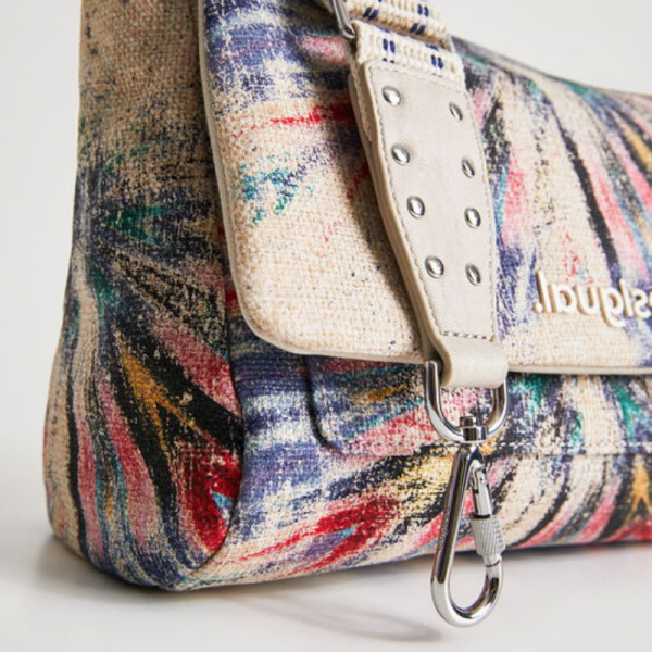 Desigual - Sac bandoulière en coton...