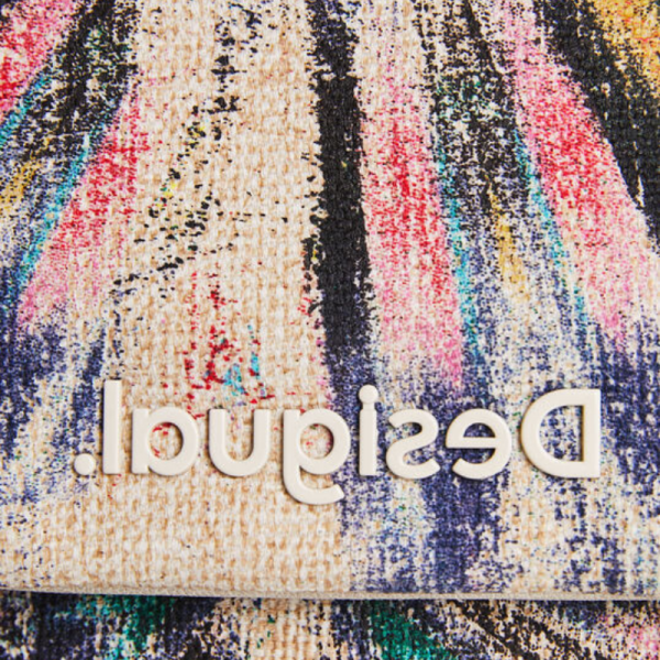 Desigual - Sac bandoulière en coton...