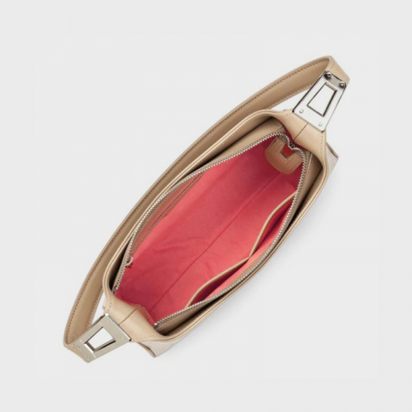 Lancaster - Sac baguette en cuir...