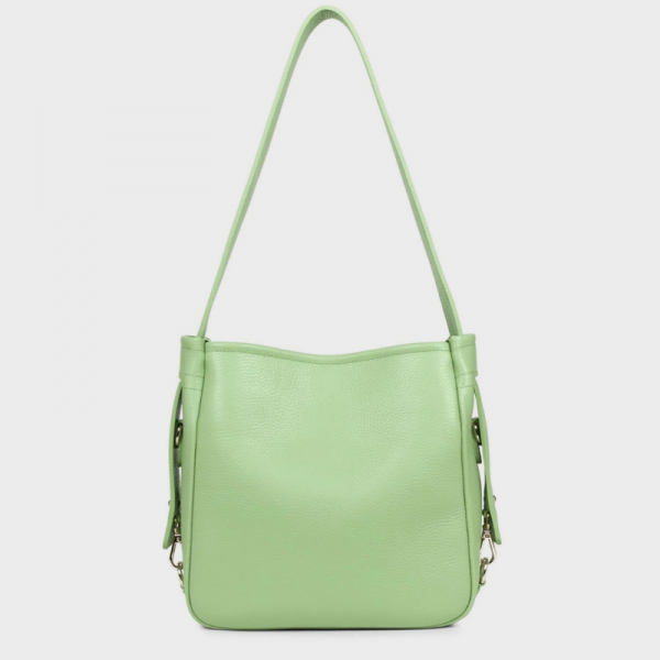 Lancaster - Sac seau en cuir Foulonné... Lancaster - Sac seau en cuir Foulonné...