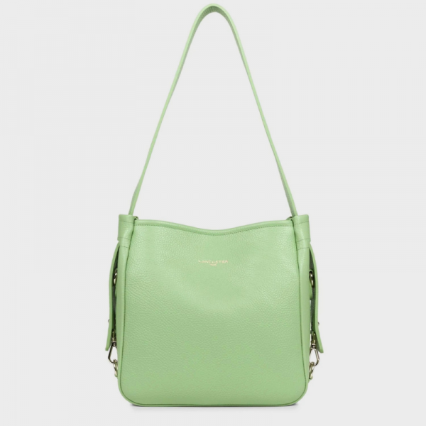 Lancaster - Sac seau en cuir Foulonné... Lancaster - Sac seau en cuir Foulonné...