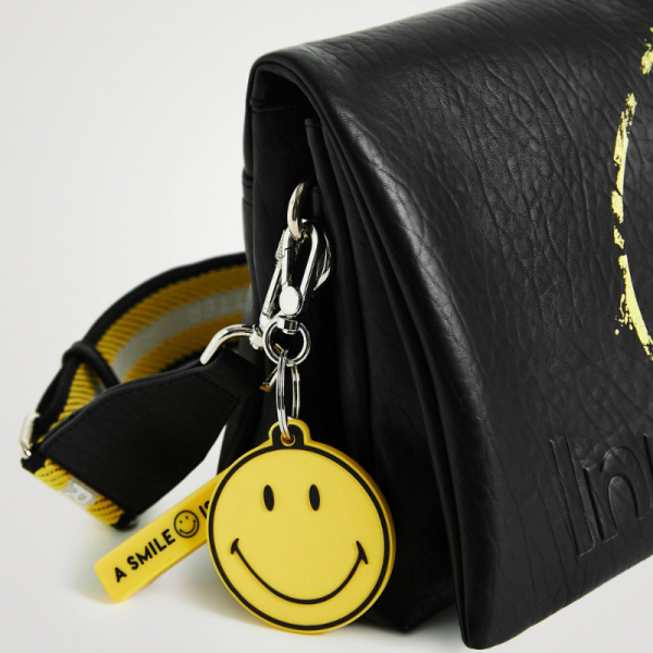 Desigual - Sac bandoulière Smiley®... Desigual - Sac bandoulière Smiley®...