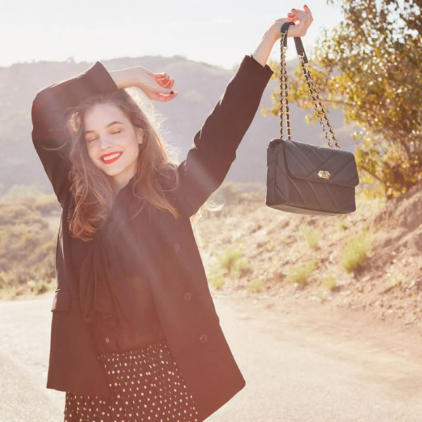 Lancaster - Sac trotteur Croisé... Lancaster - Sac trotteur Croisé...