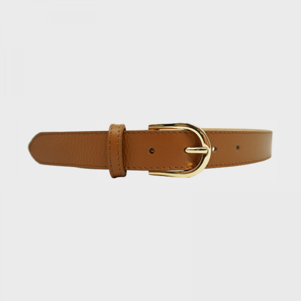 Ceinture simple en cuir pour femme