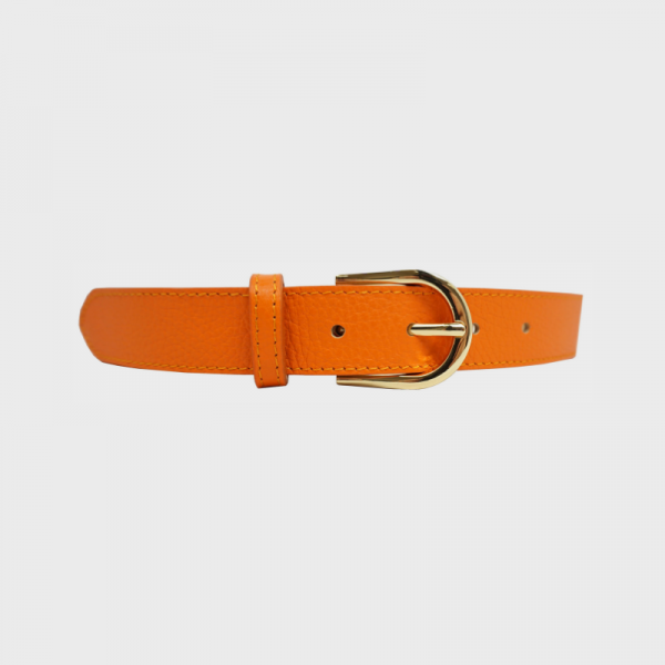 Ceinture simple en cuir pour femme