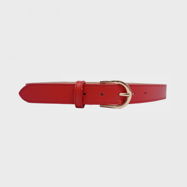 Ceinture simple en cuir pour femme