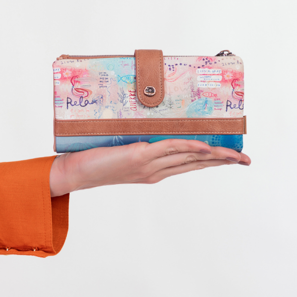 Anekke - Portefeuille méditerranée Anekke - Portefeuille méditerranée