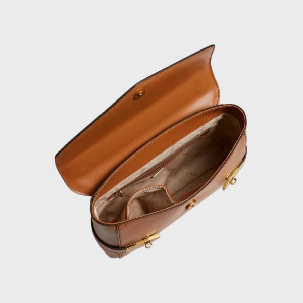 Guess - Sac bandoulière Zadie breloque