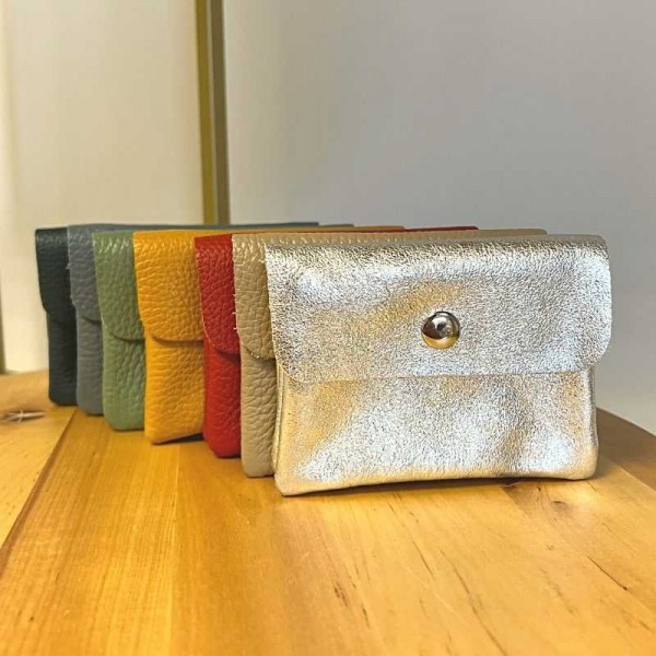 Anais - Porte monnaie à pression en...