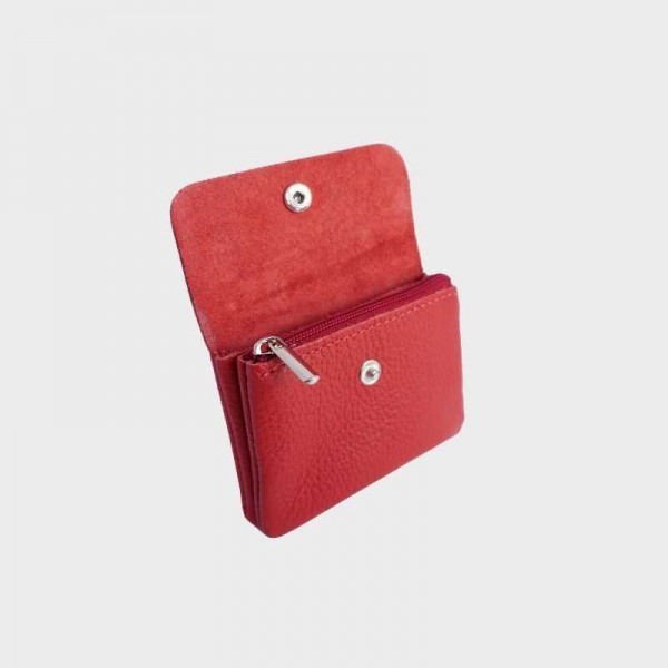 Anais - Porte monnaie à pression en... Anais - Porte monnaie à pression en...