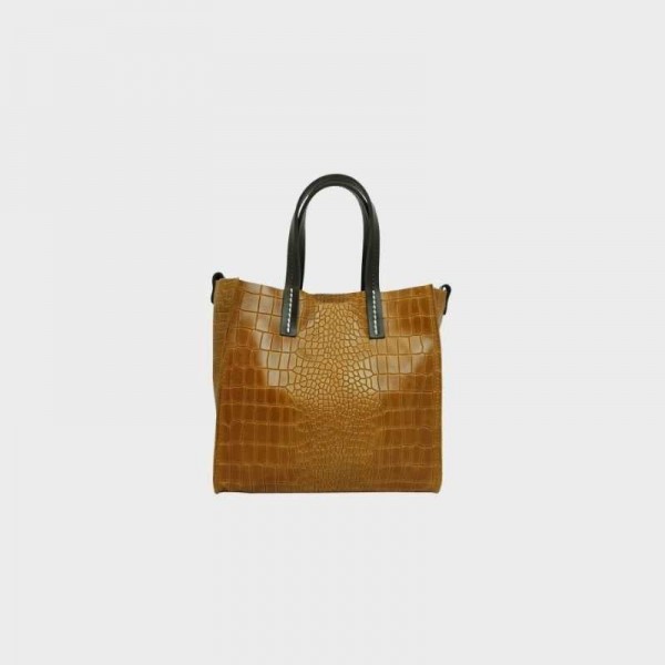 Anais - Petit cabas en cuir façon...