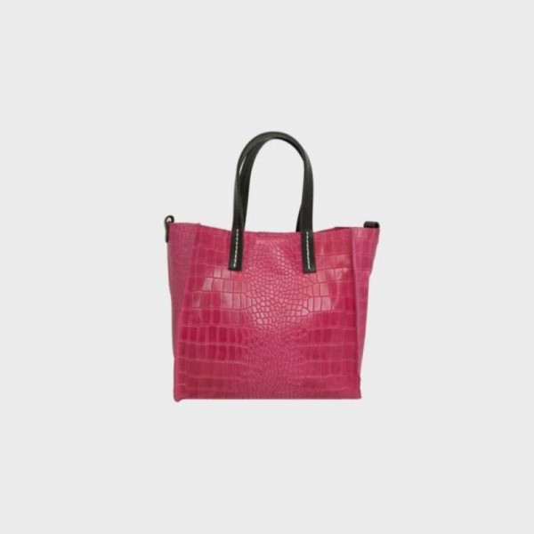 Anais - Petit cabas en cuir façon...