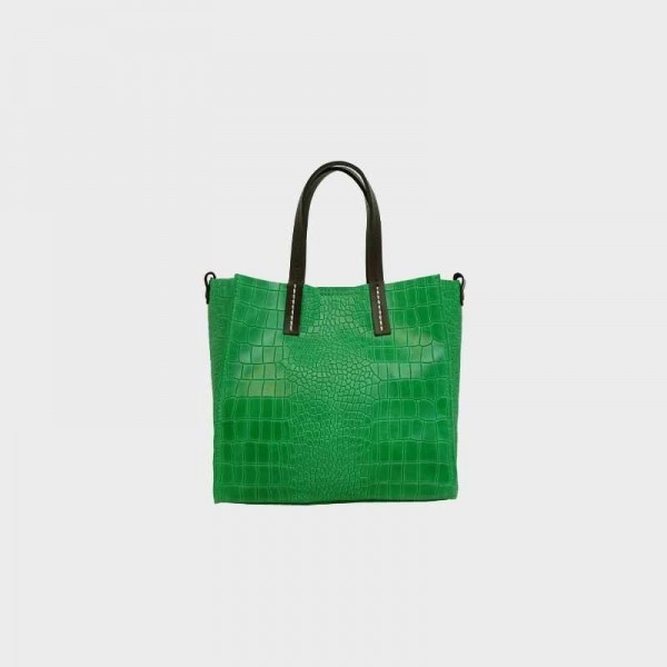 Anais - Petit cabas en cuir façon...