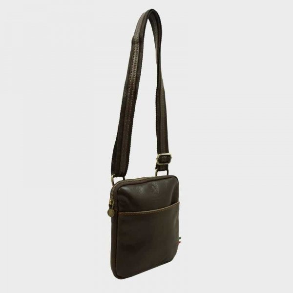 Anais - Sacoche en cuir brillant D2200