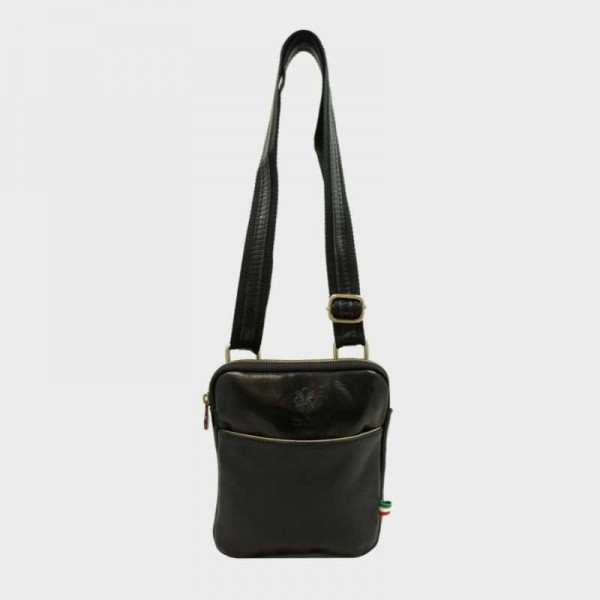 Anais - Sacoche en cuir brillant D2200