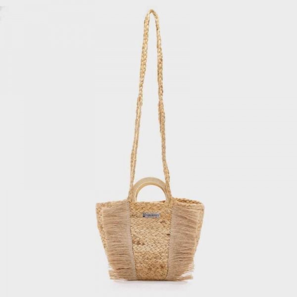 Les Tropéziennes - Petit sac en jute...