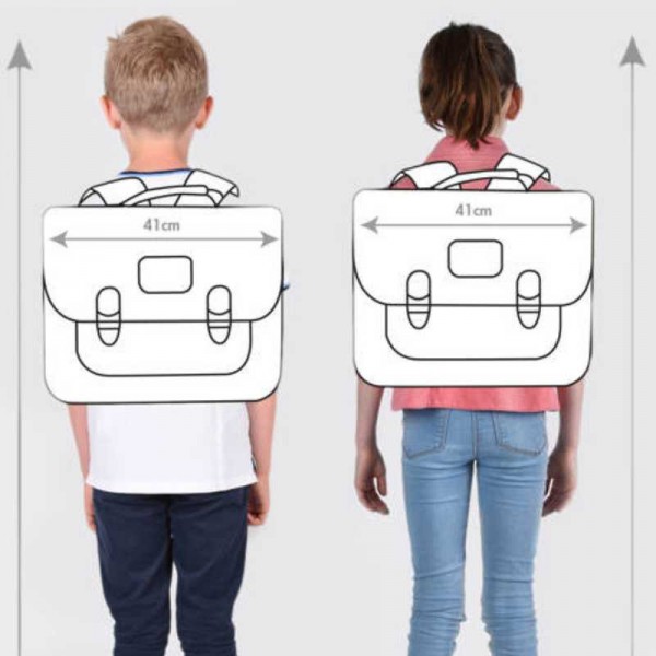 Caméléon - Cartable 41cm 3... Caméléon - Cartable 41cm 3...