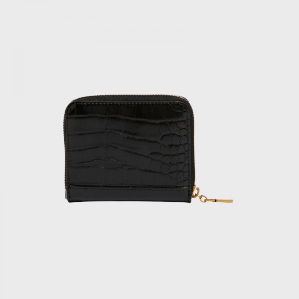 Guess - Porte monnaie Laurel motif croco