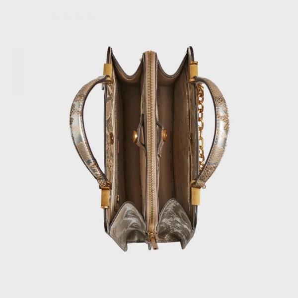 Guess - Sac à main Kristle façon python