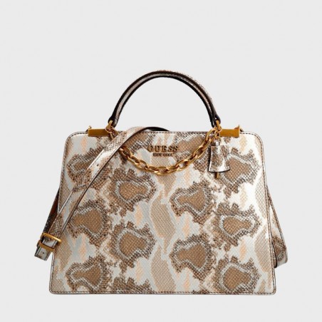 Sac à main python Kristel de la marque Guess SNR