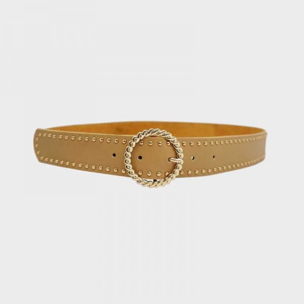 Ceinture cloutée pour femme