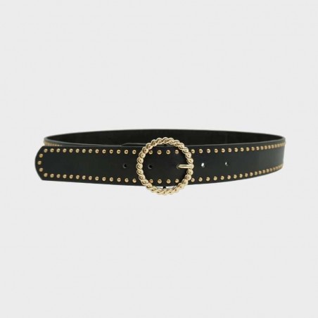 Ceinture cloutée pour femme