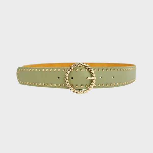 Ceinture cloutée pour femme