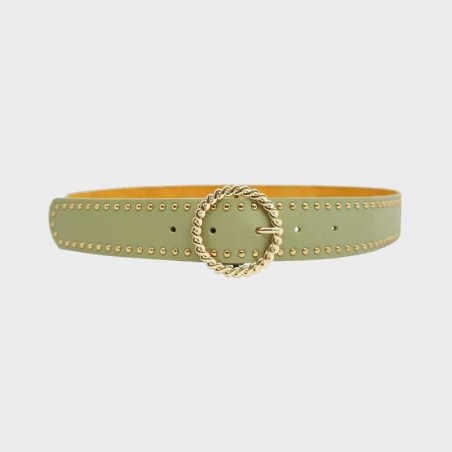 Ceinture cloutée pour femme