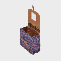 Cartable fleuris pour fille 2
