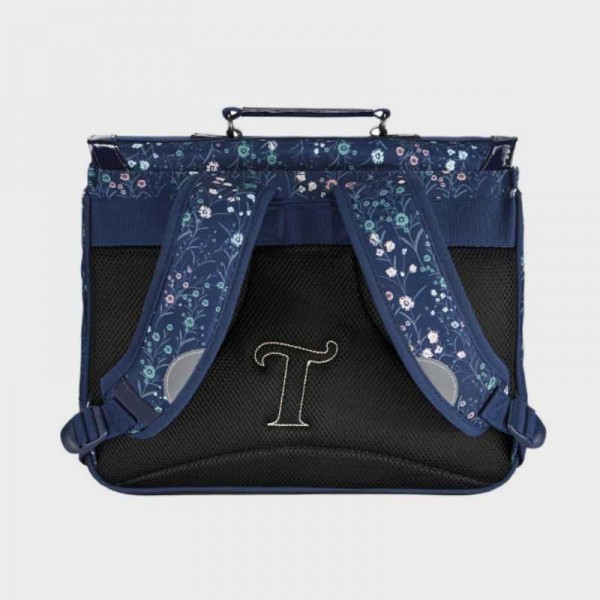 Tann's - Petit cartable Fleurs Nina 35cm